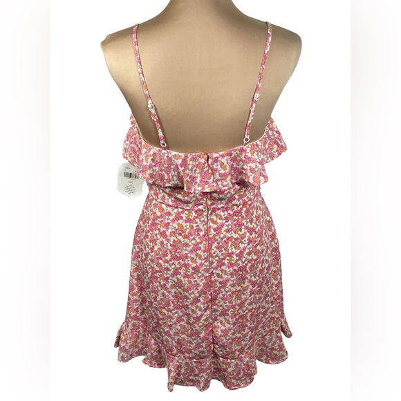Altar'd State Floral Dress with Pink and Orange Accents NWT Medium - Picture 2 of 7